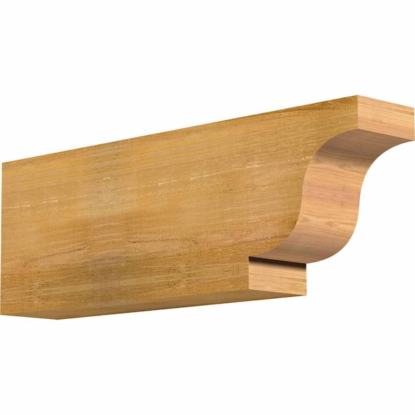 Ekena Millwork Newport Rough Sawn Rafter Tail, Western Red Cedar, 6"W x 12"H x 36"L RFT06X12X36NEW00RWR - main